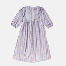 Muat gambar ke penampil Galeri, Shirt dress maxi cotton/ Ghamis dress katun Purple/ Rodeo Junior Girl Festive