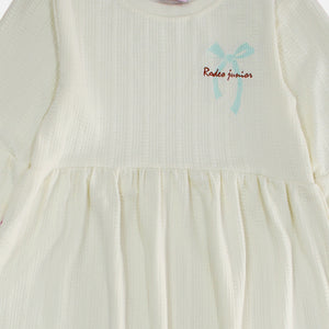 Maxi dress/ Dress Panjang Anak White/ Rodeo Junior Girl Red Christmas