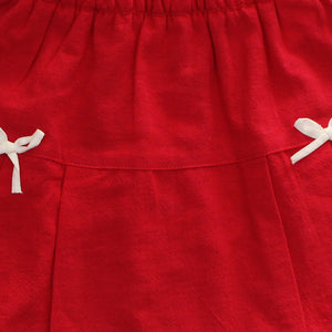 Mini skirt/ Rok mini Anak Red/ Rodeo Junior Girl Red Christmas