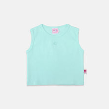 Load image into Gallery viewer, Tshirt/ Kaos tanpa lengan anak Crop/ Rodeo Junior Girl Summer Pastel