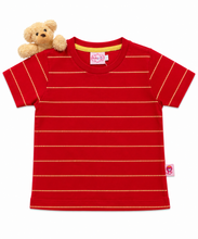Muat gambar ke penampil Galeri, Kaos Anak Perempuan Merah/ Girls T-Shirt Red/ RJG Joyful