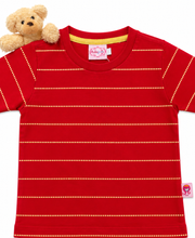 Muat gambar ke penampil Galeri, Kaos Anak Perempuan Merah/ Girls T-Shirt Red/ RJG Joyful