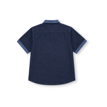 Muat gambar ke penampil Galeri, Kemeja Anak Laki Navy/ Boys Shirt Navy/ Acak-Acak