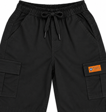 Muat gambar ke penampil Galeri, Celana Denim Pendek Anak Laki Hitam/ Boys Denim Shorts Black/ Rodeo Junior Mini Explorer