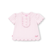 Muat gambar ke penampil Galeri, Blus Lengan Pendek Anak Perempuan Pink/ Girls Short Sleeve Blouse Pink/ Acak-Acak