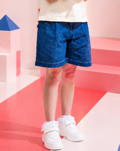 Muat gambar ke penampil Galeri, Celana Pendek Anak Perempuan Biru/ Girls Short Pants Blue/ Acak-Acak