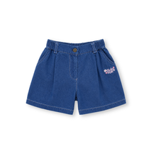 Muat gambar ke penampil Galeri, Celana Pendek Anak Perempuan Biru/ Girls Short Pants Blue/ Acak-Acak