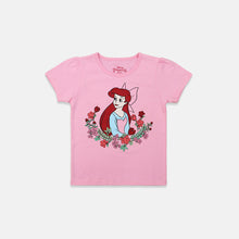 Muat gambar ke penampil Galeri, Kaos Anak Perempuan Pink/ Girl t-shirt Pink/Disney Princess Ariel