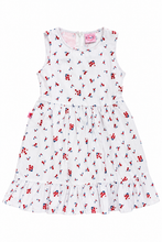 Muat gambar ke penampil Galeri, Dress Anak Perempuan Putih/ Girls Dress White/ RJG Joyful