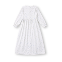 Muat gambar ke penampil Galeri, Ghamis Dress Anak Perempuan White/ Girls Maxi Cotton Dobby Dress White/ Daisy Duck Too Cute