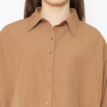 Muat gambar ke penampil Galeri, Rodeo - Kemeja Wanita - Cyraa Shirt - Brown