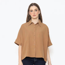 Muat gambar ke penampil Galeri, Rodeo - Kemeja Wanita - Cyraa Shirt - Brown