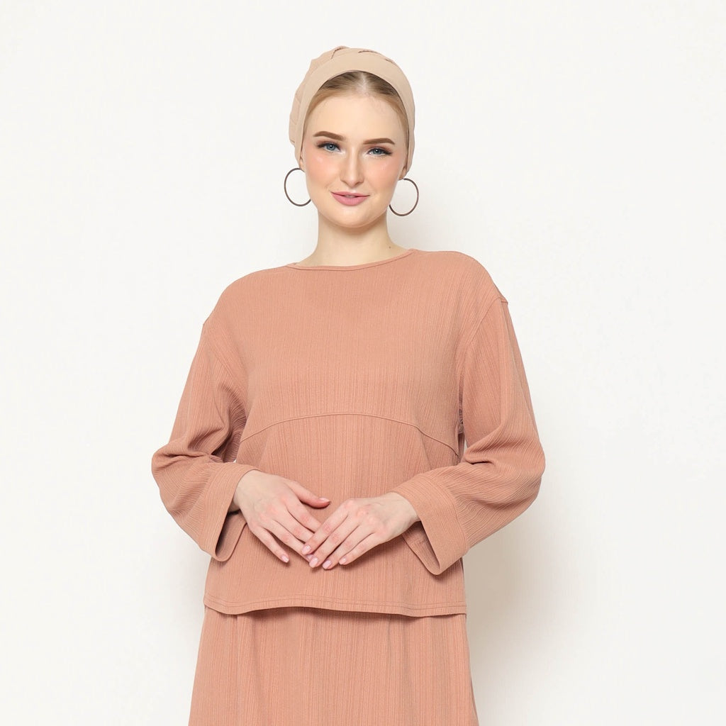 Rodeo - Blouse Wanita - Bellanca - Brown