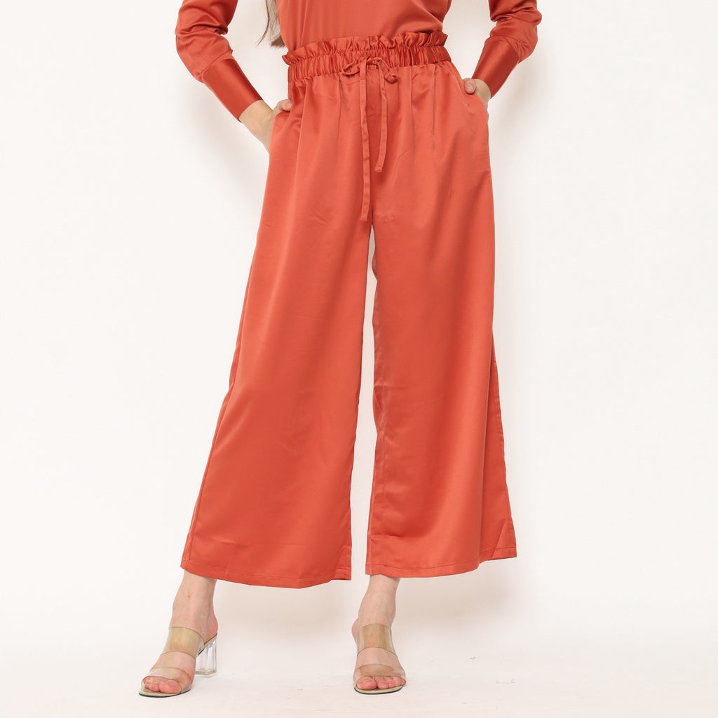 Rodeo - Celana Wanita -  Aleea Kulot - Teracotta