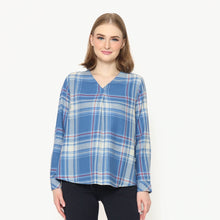 Muat gambar ke penampil Galeri, Rodeo - Blouse Wanita - Casia Blouse - Blue