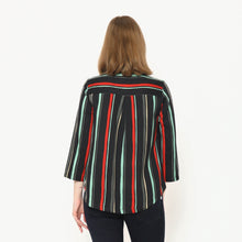 Muat gambar ke penampil Galeri, Rodeo - Kemeja Wanita - Qeiza Shirt - Black Green