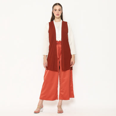 Rodeo - Cardigan Wanita - Aleia Cardigan - Teracotta