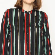 Muat gambar ke penampil Galeri, Rodeo - Kemeja Wanita - Qeiza Shirt - Black Green