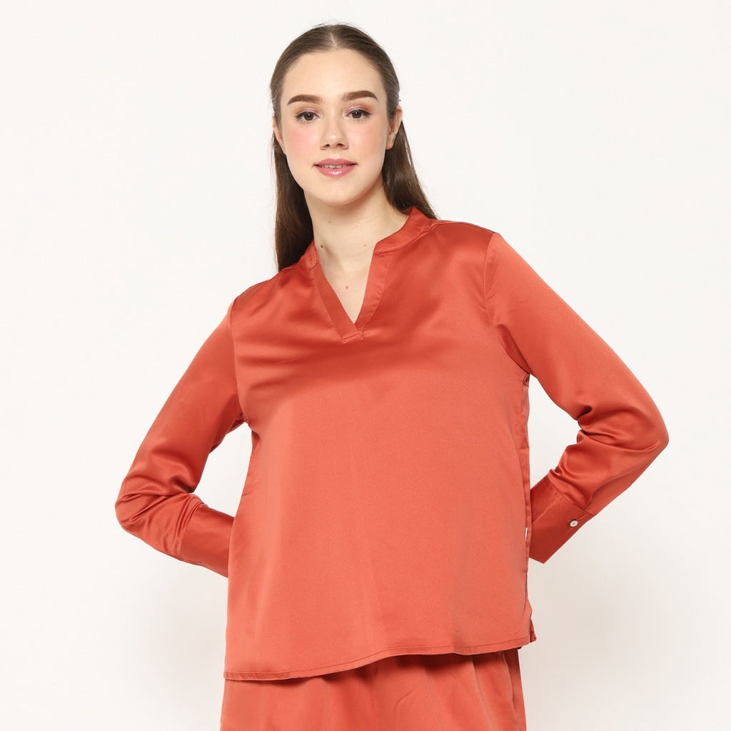Rodeo - Blouse Wanita - Kiana Blouse - Teracotta