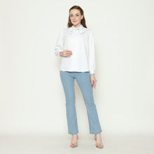 Muat gambar ke penampil Galeri, Rodeo - Kemeja Wanita - Nayuka Shirt - White