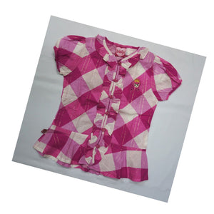 Shirt / Kemeja Anak Perempuan / Rodeo Junior Girl / Checkered Cotton