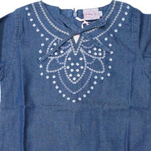 Load image into Gallery viewer, Shirt / Kemeja Anak Perempuan / Rodeo Junior Girl / Chambray Cotton