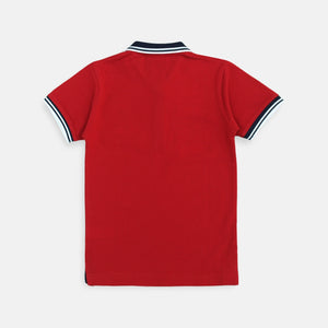 Polo Shirt/ Kaos Polo Anak Laki Red/ Rodeo Junior Boy Navy Colar