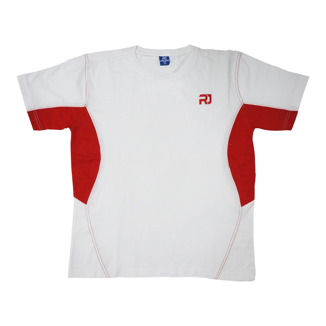 T-shirt / Kaos anak laki-laki White-Red / Putih-Merah Sport Rodeo Junior