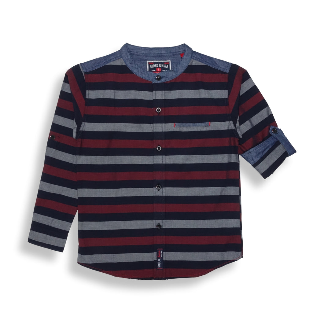 Shirt / Kemeja Anak Laki-laki Navy / Rodeo Junior Boy CASUAL