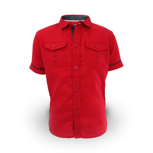 Shirt / Kemeja Anak Laki-laki Red / Rodeo Junior Boy Be Brave
