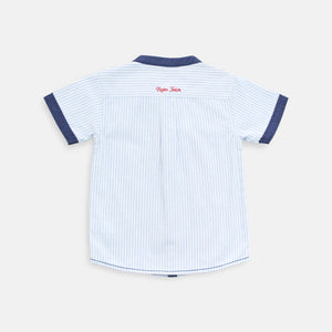 Shirt/ Kemeja Anak Laki/ Rodeo Junior Blue Stripe Shirt