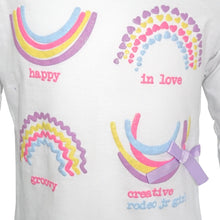 Muat gambar ke penampil Galeri, Blouse/ Atasan Anak Perempuan Putih/ Rodeo Junior Girl In Love