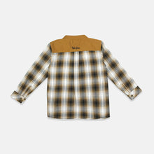 Muat gambar ke penampil Galeri, Shirt/ Kemeja Anak Laki/ Rodeo Junior Brown Flanel Shirt