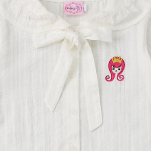 Blouse/ Blus Anak Perempuan White/ Rodeo Junior Girl Dreamers