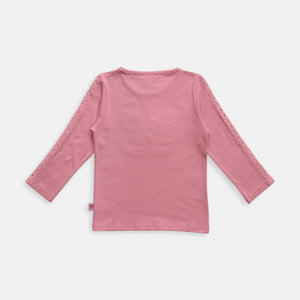 Tshirt/ Kaos Anak Perempuan/ Rodeo Junior Girl Freedom Pink