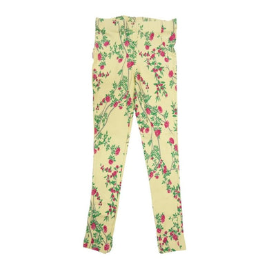 Legging Anak Perempuan / Rodeo Junior Girl / Yellow / Full Print Flower