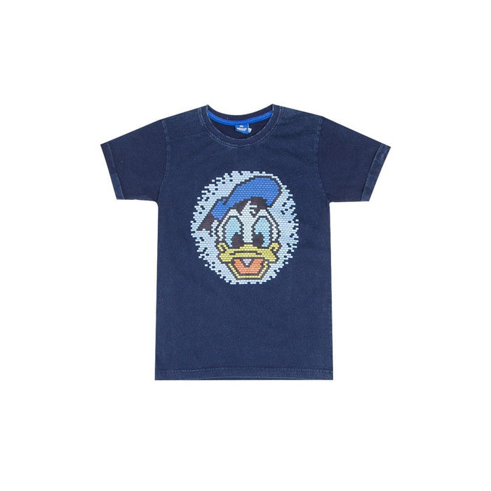 T-shirt / Kaos Anak Laki / Donald / Indigo Cotton Series / Logo