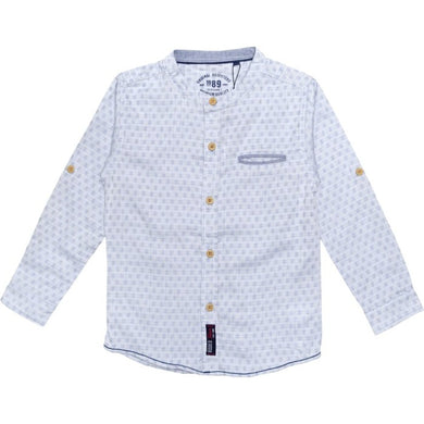 Shirt / Kemeja Anak Laki / Rodeo Junior / Light Blue / Full Print Basic