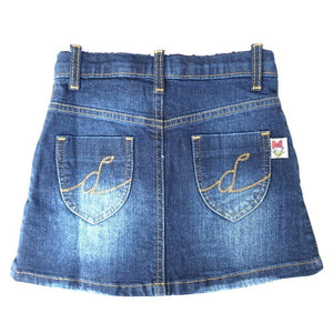 Skirt/Rok Anak Perempuan Daisy Duck Dark Blue Denim Basic