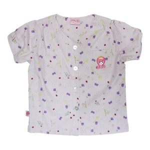 Shirt / Kemeja Anak Perempuan / Rodeo Junior Girl / Full Print Flower