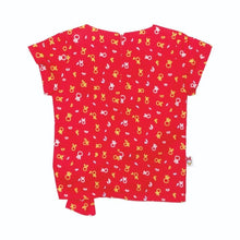 Load image into Gallery viewer, Blouse Anak Perempuan Daisy Red Full Print Basic
