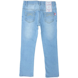 Jeans / Celana Panjang Anak Perempuan / Rodeo Junior Girls / Denim Light Blue Washed