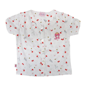 Shirt / Kemeja Anak Perempuan / Rodeo Junior Girl / Full Print Flower