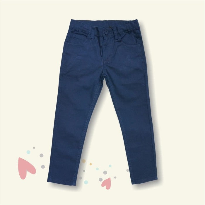 Pants / Celana Panjang Anak Laki / Rodeo Junior / Navy / Chinos Basic