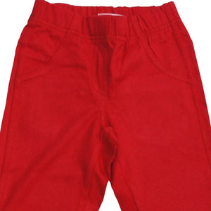 Celana Panjang Anak Perempuan / Rodeo Junior Girl / Merah / Cotton