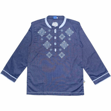 Kemeja Koko Anak Laki / That's Donald / Embroidery / Muslim Collections