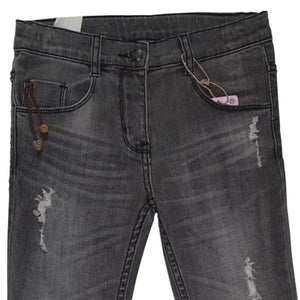 Jeans / Celana Anak Perempuan / Rodeo Junior Girl / Light Black Washed Denim