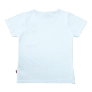 T-shirt / Kaos Anak Perempuan / Rodeo Junior Girl / White / Print