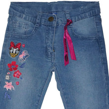 Load image into Gallery viewer, Pants/Celana Panjang Anak Perempuan Jeans Daisy Embroidery