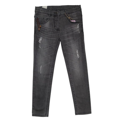 Jeans / Celana Anak Perempuan / Rodeo Junior Girl / Light Black Washed Denim